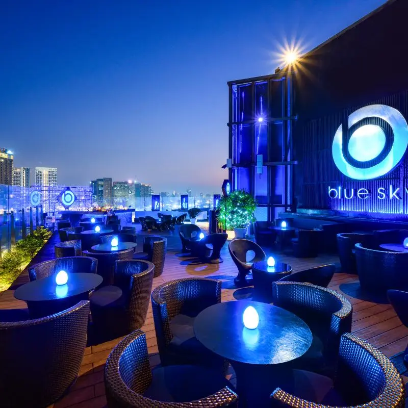 Blue Sky Rooftop Restaurant & Bar at Centara Grand at Central Plaza Ladprao Bangkok